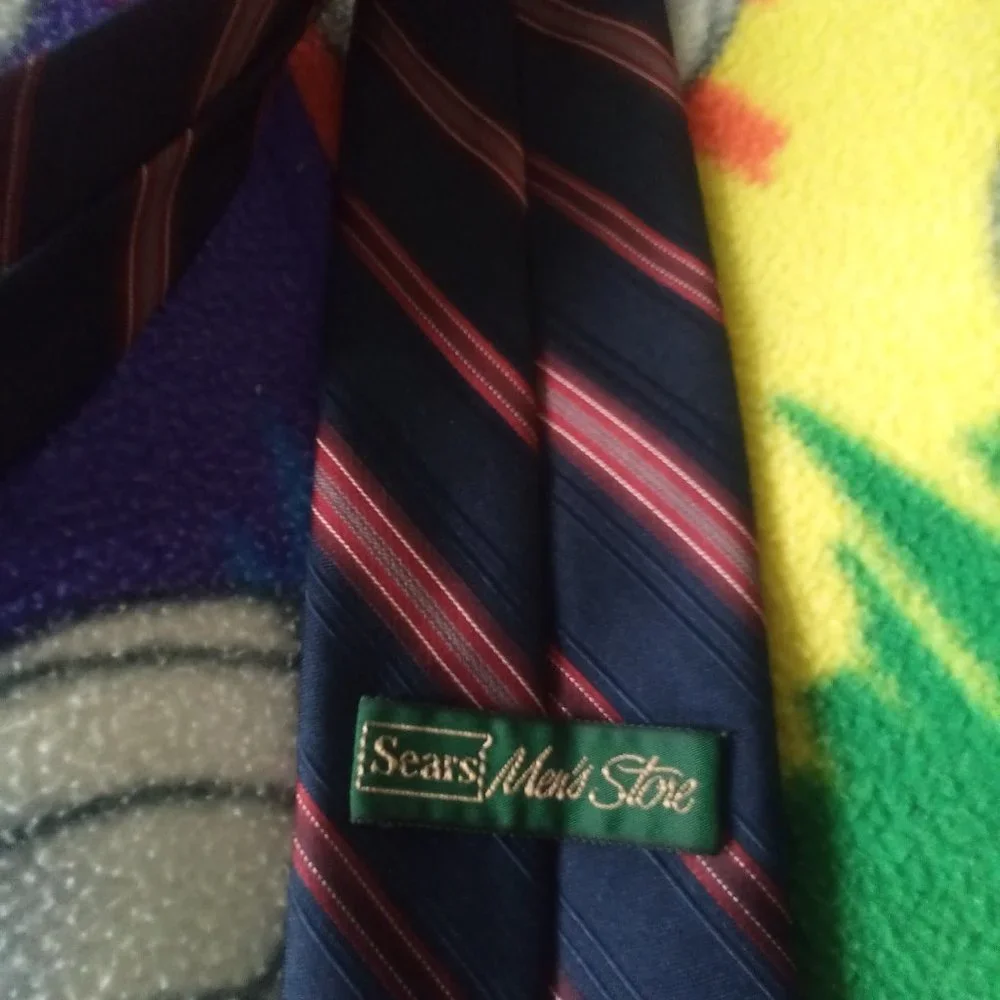VINTAGE EUC SEARS MEN'S STORE TIE